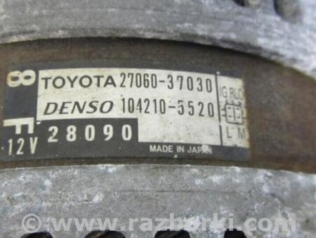 ФОТО Генератор для Toyota Avensis T270 (10.2008-12.2012) Киев