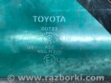 ФОТО Стекло двери глухое для Toyota Camry 40 XV40 (01.2006-07.2011) Киев