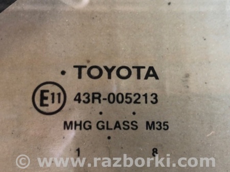 ФОТО Стекло двери глухое для Toyota Camry 50 XV50 (08.2011-11.2014) Киев