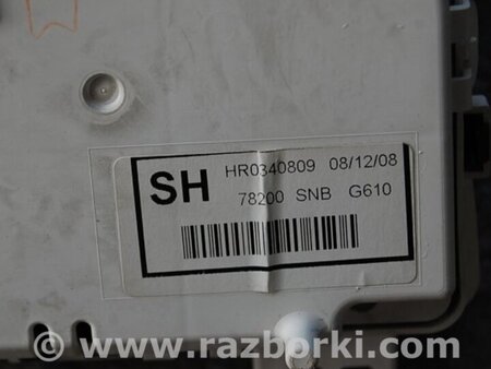 ФОТО Панель приборов для Honda Civic 8 FK,FN1,FN2 UFO (09.2005 - 06.2012) Киев