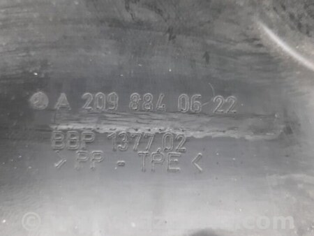 ФОТО Подкрылок для Mercedes-Benz CLK-CLASS 209 (02-10) Киев