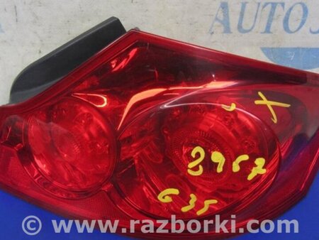 ФОТО Фонарь задний наружный для Infiniti  G25/G35/G37/Q40 Киев