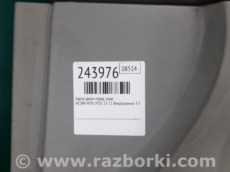ФОТО Карта двери для Acura MDX YD3 (06.2013-05.2020) Киев