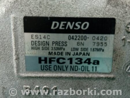 ФОТО Компрессор кондиционера для Toyota Prius 30 (09-17) Киев