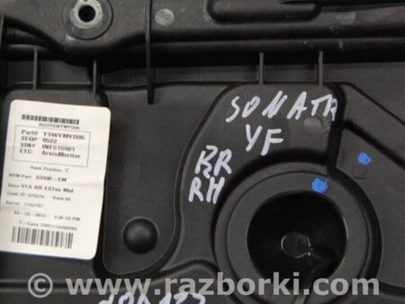 ФОТО Стеклоподъемник для Hyundai Sonata YF (09.2009-03.2014) Киев