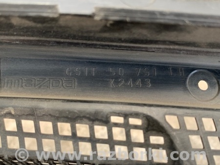 ФОТО Пластик под лобовое стекло (Жабо) для Mazda 6 GH (2008-...) Киев