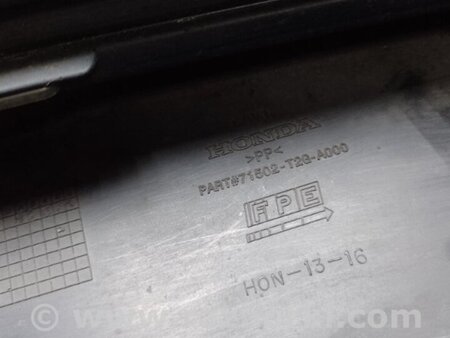 ФОТО Накладка бампера для Honda Accord CR CT (06.2013 - 01.2020) Киев