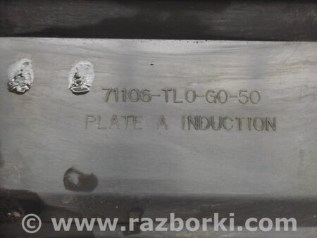 ФОТО Защита переднего бампера для Honda Accord CU (12.2008 - 03.2013) Киев