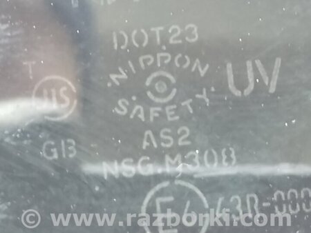 ФОТО Стекло двери глухое для Toyota Camry 40 XV40 (01.2006-07.2011) Киев
