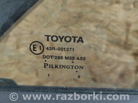 ФОТО Стекло двери глухое для Toyota Camry 40 XV40 (01.2006-07.2011) Киев