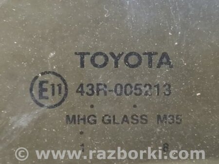 ФОТО Стекло двери глухое для Toyota Camry 50 XV50 (08.2011-11.2014) Киев
