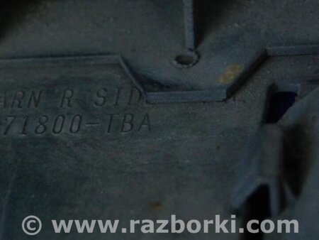 ФОТО Накладка порога наружная для Honda Civic 10 FK,FC (01.2017 - ...) Киев