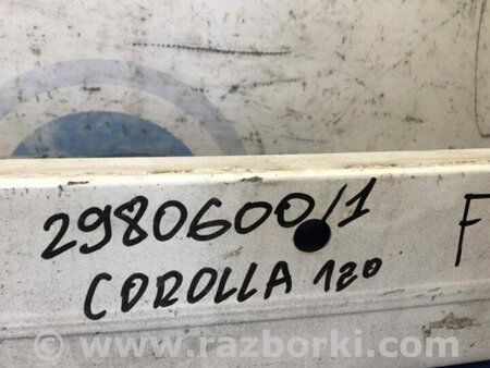 ФОТО Усилитель переднего бампера для Toyota Corolla E120 (08.2000-02.2007) Киев