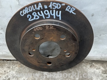 ФОТО Диск тормозной задний для Toyota Corolla E150 (11.2006-08.2013) Киев