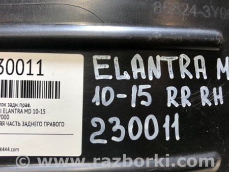 ФОТО Подкрылок для Hyundai Elantra MD (04.2010-05.2016) Киев