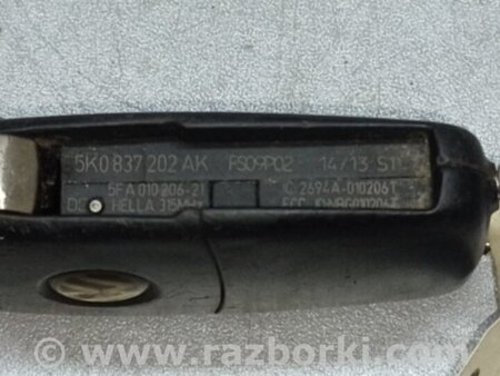 ФОТО Ключ зажигания для Volkswagen Jetta USA (10-17) Киев
