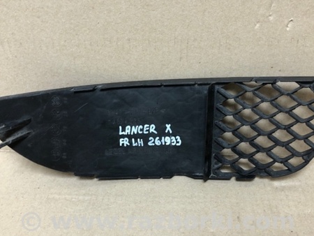 ФОТО Заглушка ПТФ для Mitsubishi Lancer X 10 (08-17) Киев
