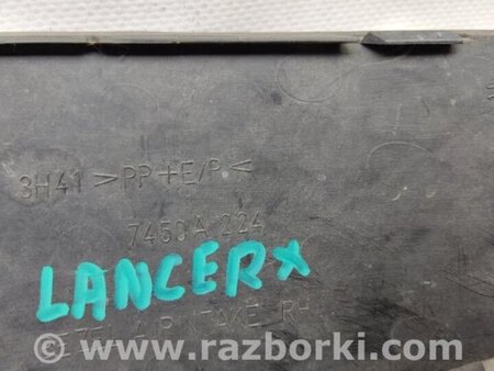 ФОТО Заглушка ПТФ для Mitsubishi Lancer X 10 (08-17) Киев