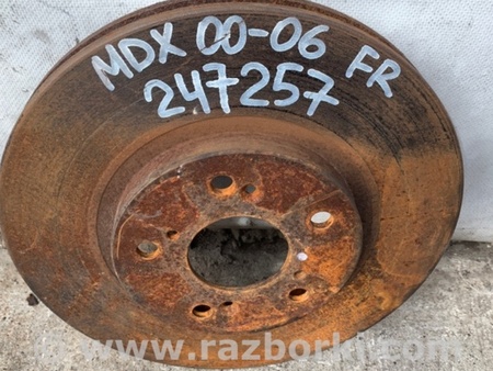 ФОТО Диск тормозной передний для Acura MDX YD1 (2000-2006) Киев