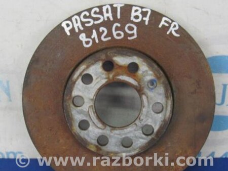 ФОТО Диск тормозной передний для Volkswagen Passat B7 (09.2010-06.2015) Киев