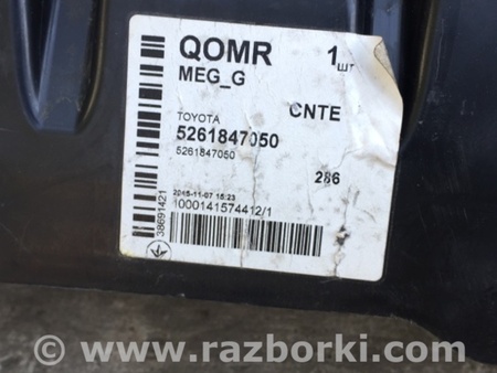 ФОТО Защита переднего бампера для Toyota Prius 30 (09-17) Киев