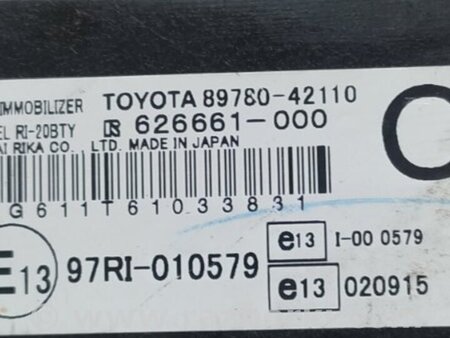 ФОТО Блок управления иммобилайзером для Toyota RAV-4 (05-12) Киев
