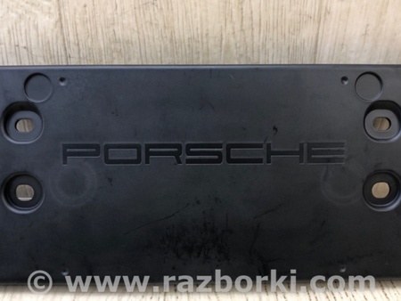 ФОТО Площадка номерного знака для Porsche Cayenne Type 958 (10-18) Киев
