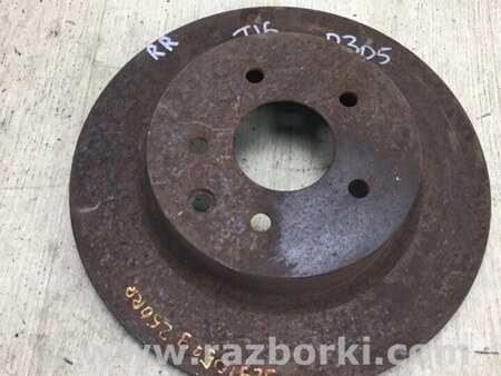 ФОТО Диск тормозной задний для Infiniti  G25/G35/G37/Q40 Киев