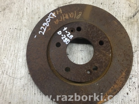ФОТО Диск тормозной передний для Hyundai i30 FD Киев