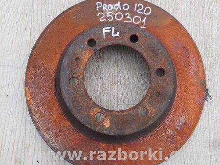ФОТО Диск тормозной передний для Toyota Land Cruiser Prado 120 Киев