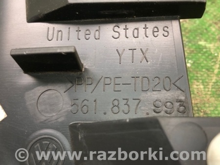 ФОТО Накладка зеркала для Volkswagen Passat B7 (09.2010-06.2015) Киев