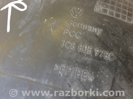 ФОТО Подкрылок для Volkswagen Passat CC (01.2012-12.2016) Киев