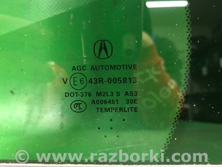 ФОТО Стекло двери глухое для Acura RDX TB3, TB4 (03.2012-12.2015) Киев