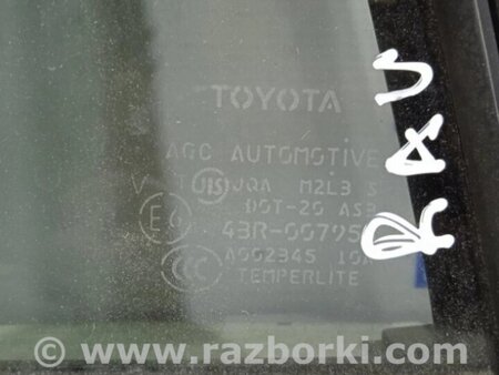 ФОТО Скло двері задніх лівих (кватирка) для Toyota RAV-4 (05-12) Киев