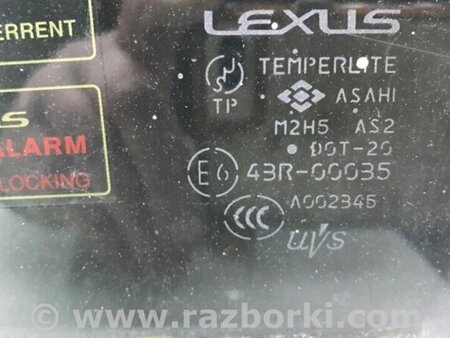 ФОТО Скло двері переднє ліве для Lexus RX350 Киев