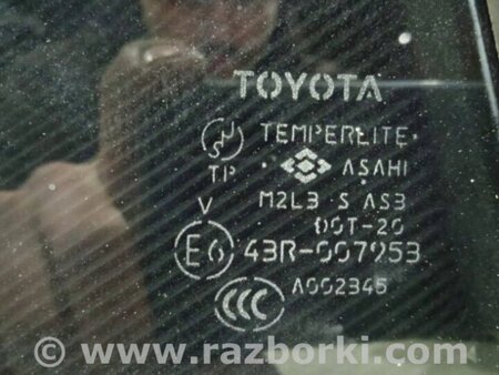 ФОТО Скло двері задніх лівих (кватирка) для Toyota RAV-4 (05-12) Киев