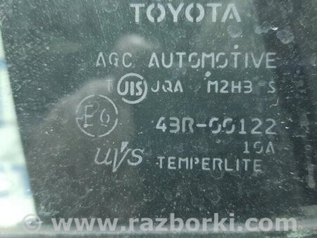 ФОТО Скло двері задніх лівих (кватирка) для Toyota RAV-4 (05-12) Киев