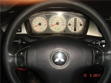 Заглушка airbag подушки руля для Mitsubishi Lancer X 10 (15-17) Одесса