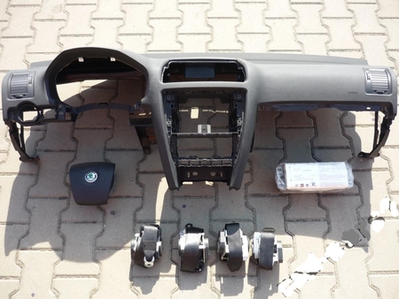 ФОТО Airbag передние + ремни для Skoda Octavia A5 Киев