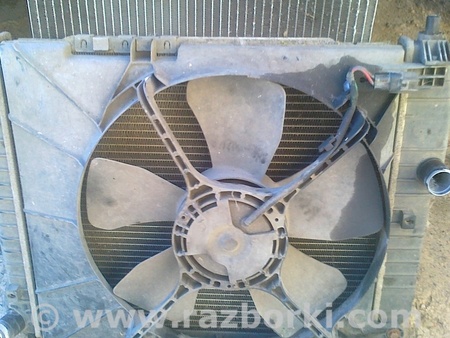 Вентилятор радиатора для Chevrolet Aveo 1 T200 (03.2002-02.2008) Киев 96536666 96536581