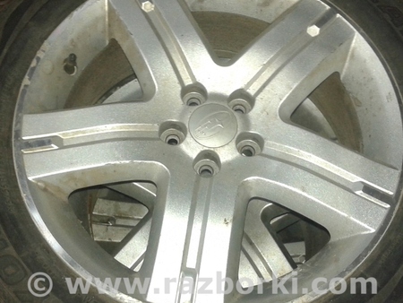 Диск + резина (комплект) для Subaru Forester (2013-) Ровно