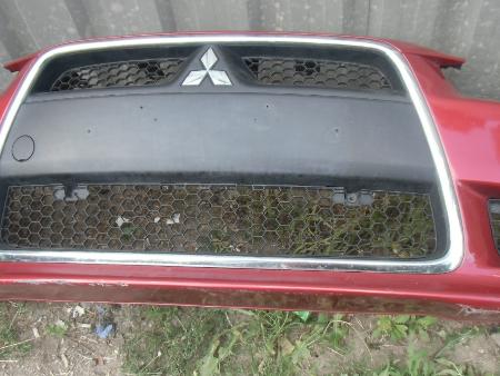 Бампер передний для Mitsubishi Lancer X 10 (08-17) Ровно