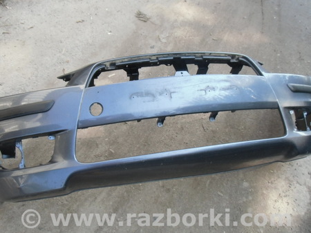 Бампер передний для Mitsubishi Lancer X 10 (08-17) Ровно