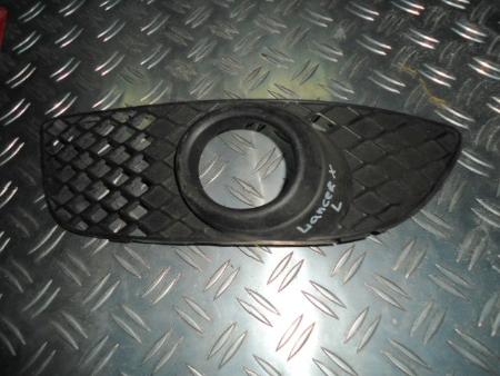 Накладки на передний бампер для Mitsubishi Lancer X 10 (08-17) Ровно