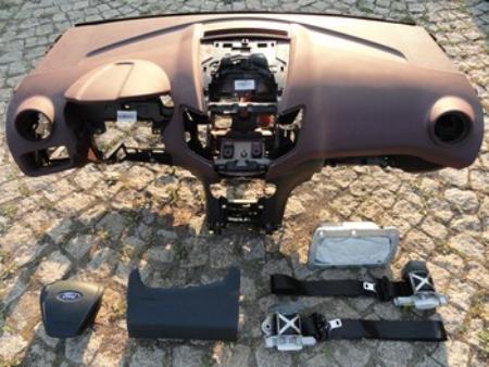 Комплект Руль+Airbag, Airbag пассажира, Торпеда, Два пиропатрона в сидения. для Ford Fiesta (все модели) Ровно