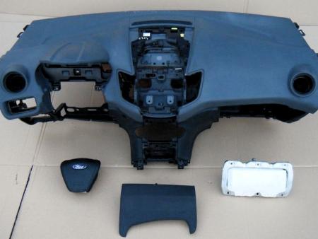 Комплект Руль+Airbag, Airbag пассажира, Торпеда, Два пиропатрона в сидения. для Ford Fiesta (все модели) Ровно