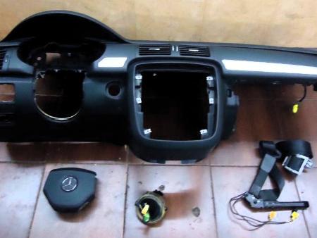 Комплект Руль+Airbag, Airbag пассажира, Торпеда, Два пиропатрона в сидения. для Mercedes-Benz Rklasse Ровно