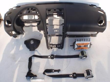 Комплект Руль+Airbag, Airbag пассажира, Торпеда, Два пиропатрона в сидения. для Nissan Qashqai (07-14) Ровно