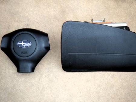 Комплект Руль+Airbag, Airbag пассажира, Торпеда, Два пиропатрона в сидения. для Subaru Impreza (11-17) Ровно