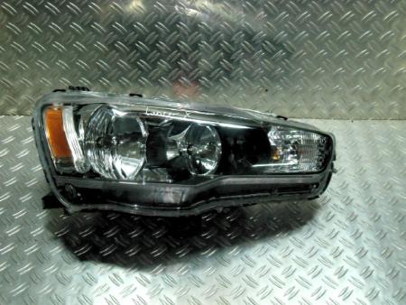 Фара передняя правая для Mitsubishi Lancer X 10 (08-17) Ровно